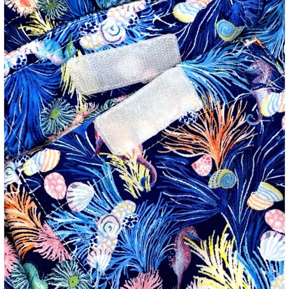 Michael's Blue Coral Swim Trunks Mens Size XL 6” Inseam Mesh Lined - Picture 6 of 7